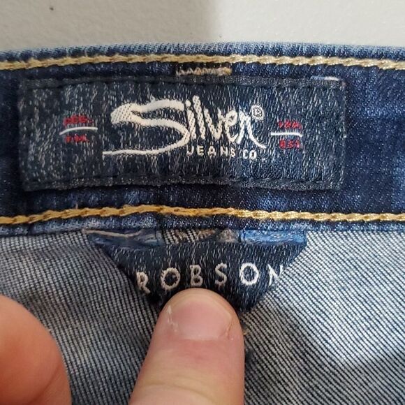 SILVER Robson 27x27 high rise skinny jeans - Picture 6 of 8